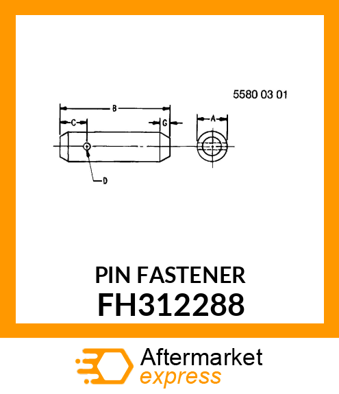 PIN FASTENER FH312288