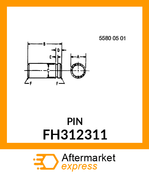 PIN FASTENER FH312311