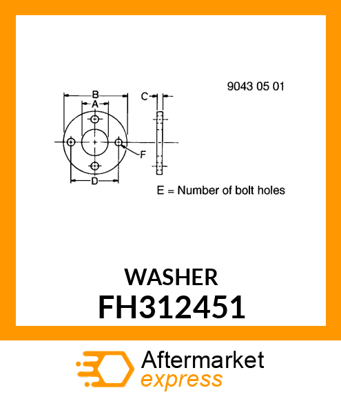 WASHER FH312451