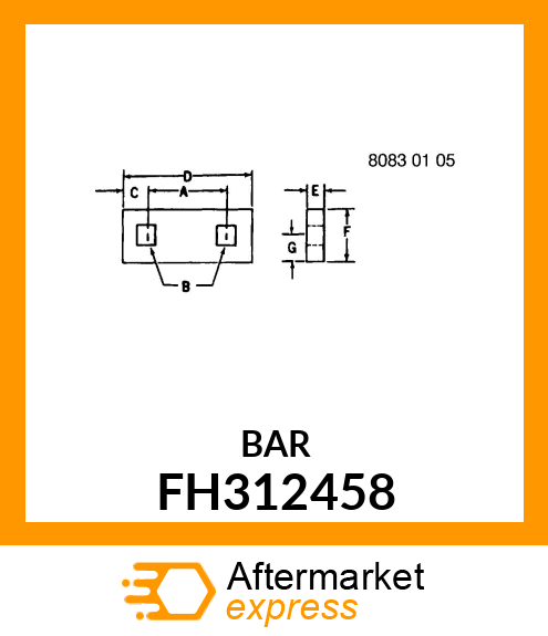 STRAP, (BELT GUIDE) FH312458