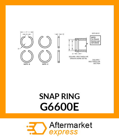 RING,SNAP G6600E