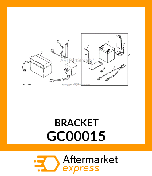 RETAINER # GC00015