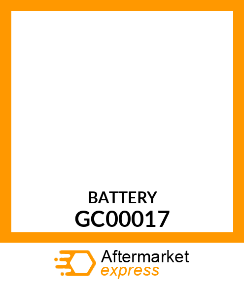 BATTERY # GC00017