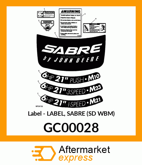 Label GC00028