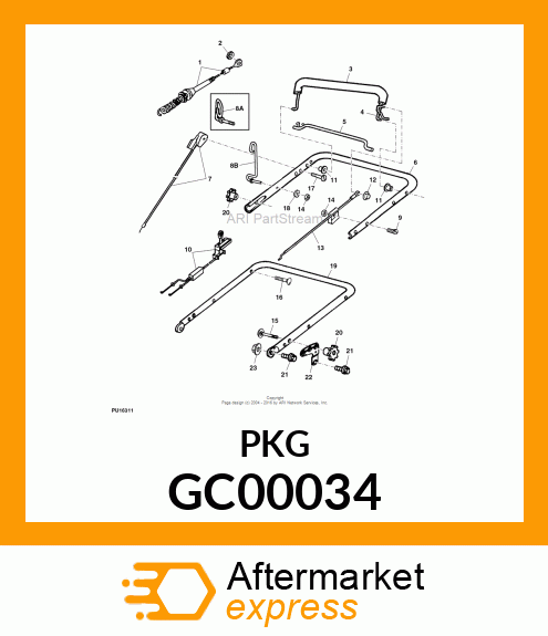 HANDLEBAR, LOWER # GC00034