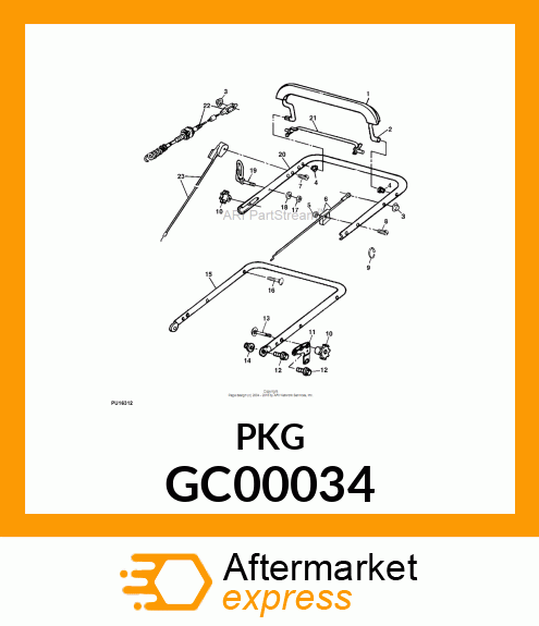 HANDLEBAR, LOWER # GC00034