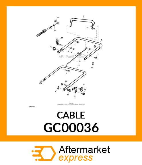 CABLE, OPC # GC00036