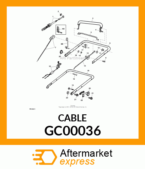 CABLE, OPC # GC00036