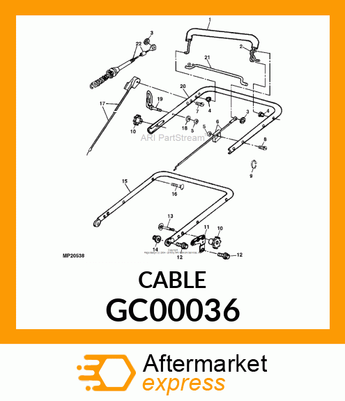 CABLE, OPC # GC00036