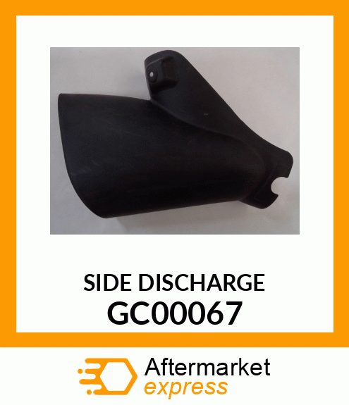 COVER, SIDE DISCHARGE # GC00067