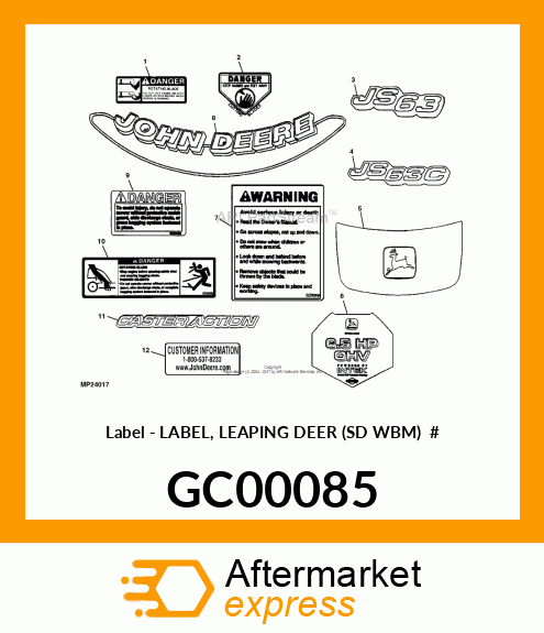 Label GC00085