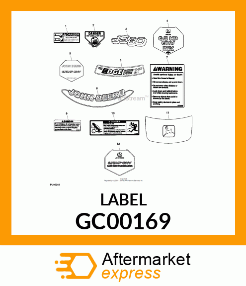 Label GC00169