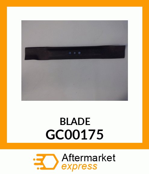 MOWER BLADE, BLADE, BAGGING HIGH LI GC00175