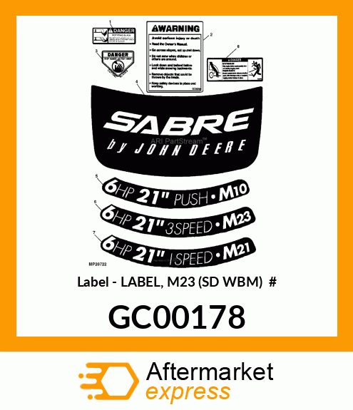 Label GC00178