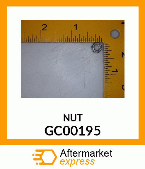 NUT, LOCK M5X0.8 GC00195