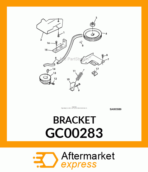 Bracket GC00283