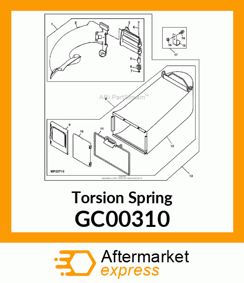 Torsion Spring GC00310