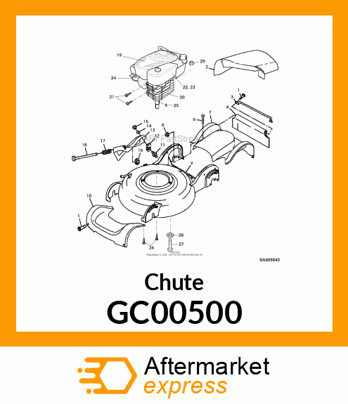 Chute GC00500