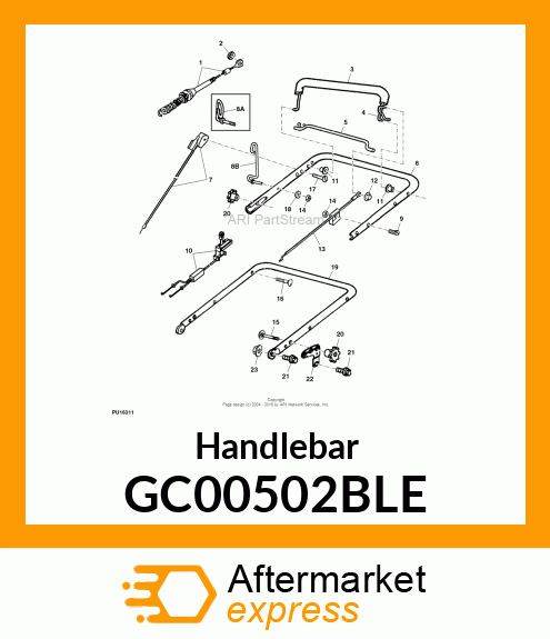 Handlebar GC00502BLE
