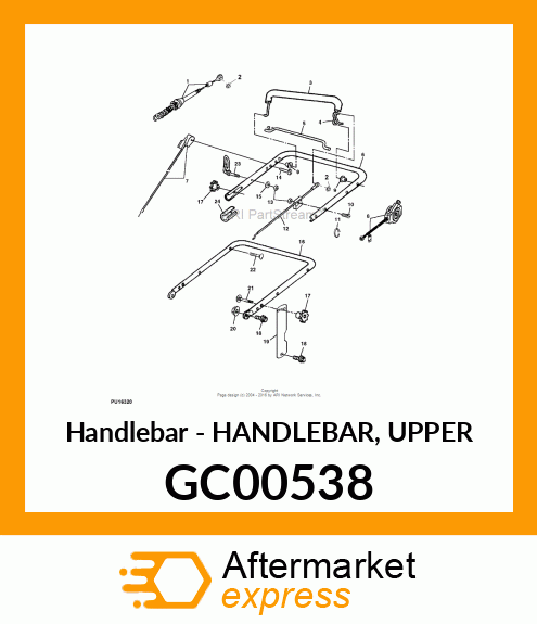 Handlebar Upper GC00538