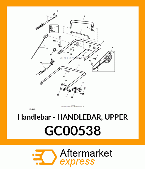 Handlebar Upper GC00538