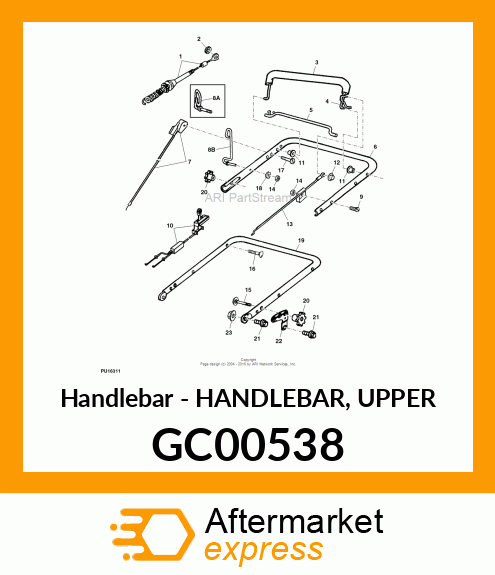 Handlebar Upper GC00538