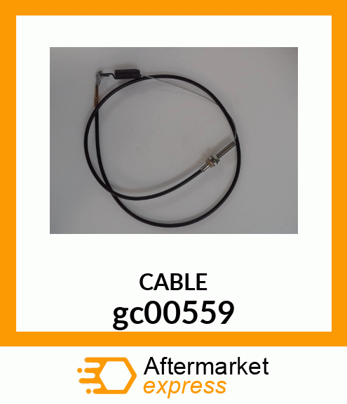 CABLE, TRACTION (CAST DECK) gc00559