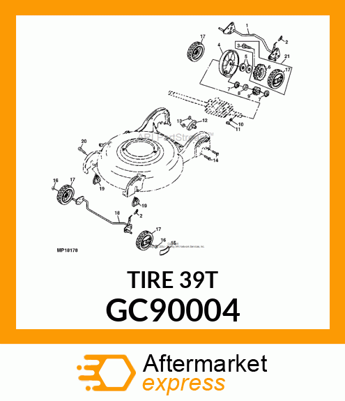 Wheel GC90004