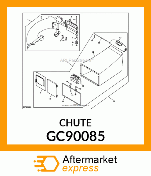 Chute GC90085