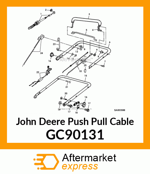 Push Pull Cable GC90131