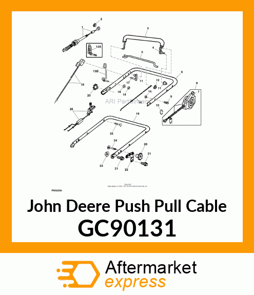 Push Pull Cable GC90131
