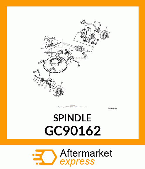 Spindle GC90162