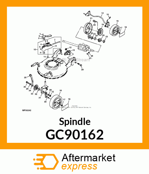 Spindle GC90162