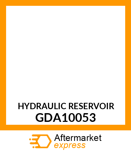 Spare part GDA10053 + Hydraulic Reservoir