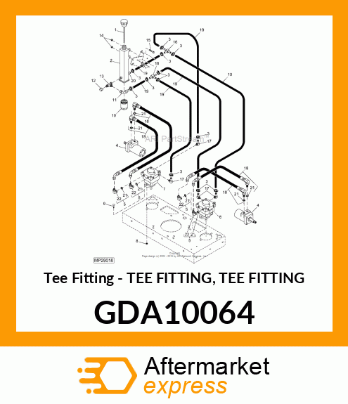 Tee Fitting GDA10064