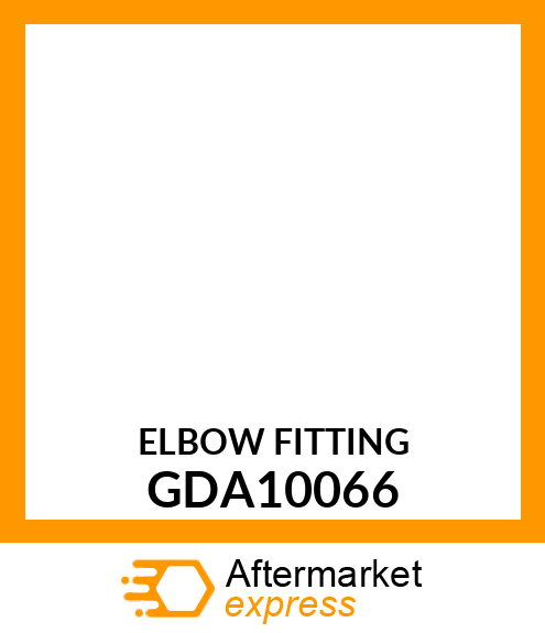 ELBOW FITTING GDA10066