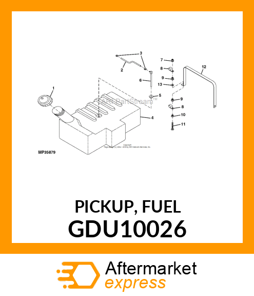 PICKUP, FUEL GDU10026