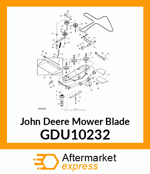 BLADE, BLADE, 21" GDU10232