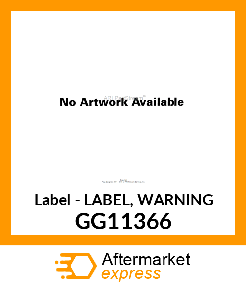 Label GG11366