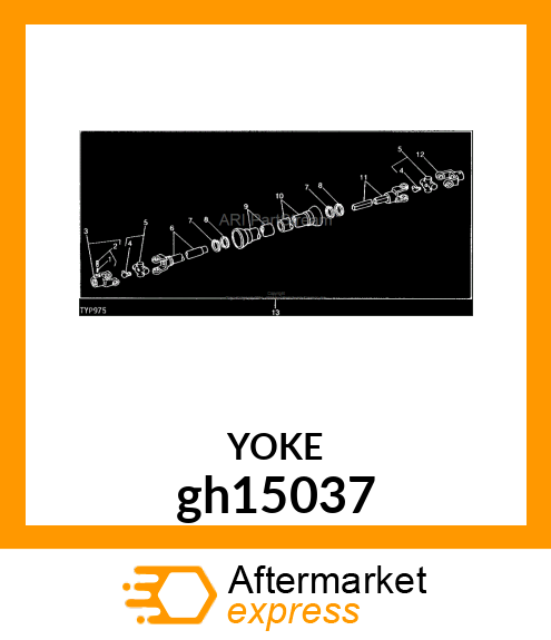 UNIVERSAL DRIVESHAFT, DRIVESHAFT, C gh15037