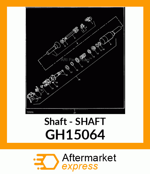 Shaft - SHAFT GH15064