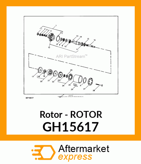 Rotor - ROTOR GH15617