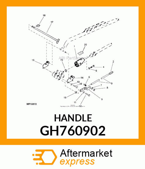 Handle GH760902