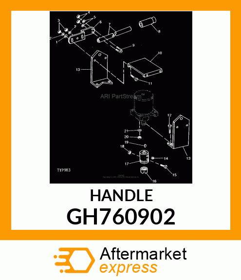 Handle GH760902