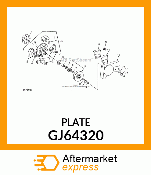 Plate GJ64320