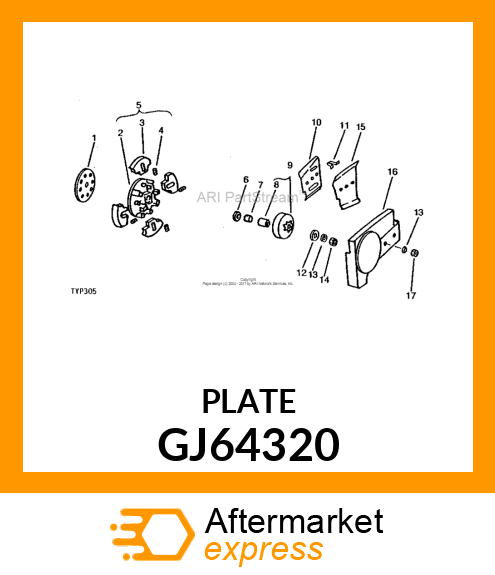 Plate GJ64320