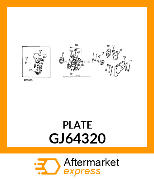 Plate GJ64320