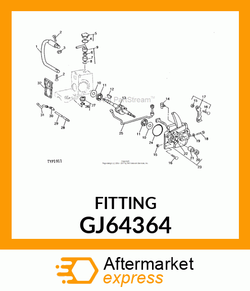 Fitting GJ64364