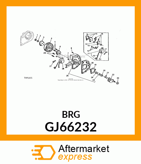 Cylindrical Roller Bearing - GJ66232