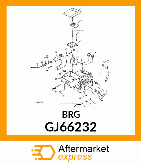 Cylindrical Roller Bearing - GJ66232